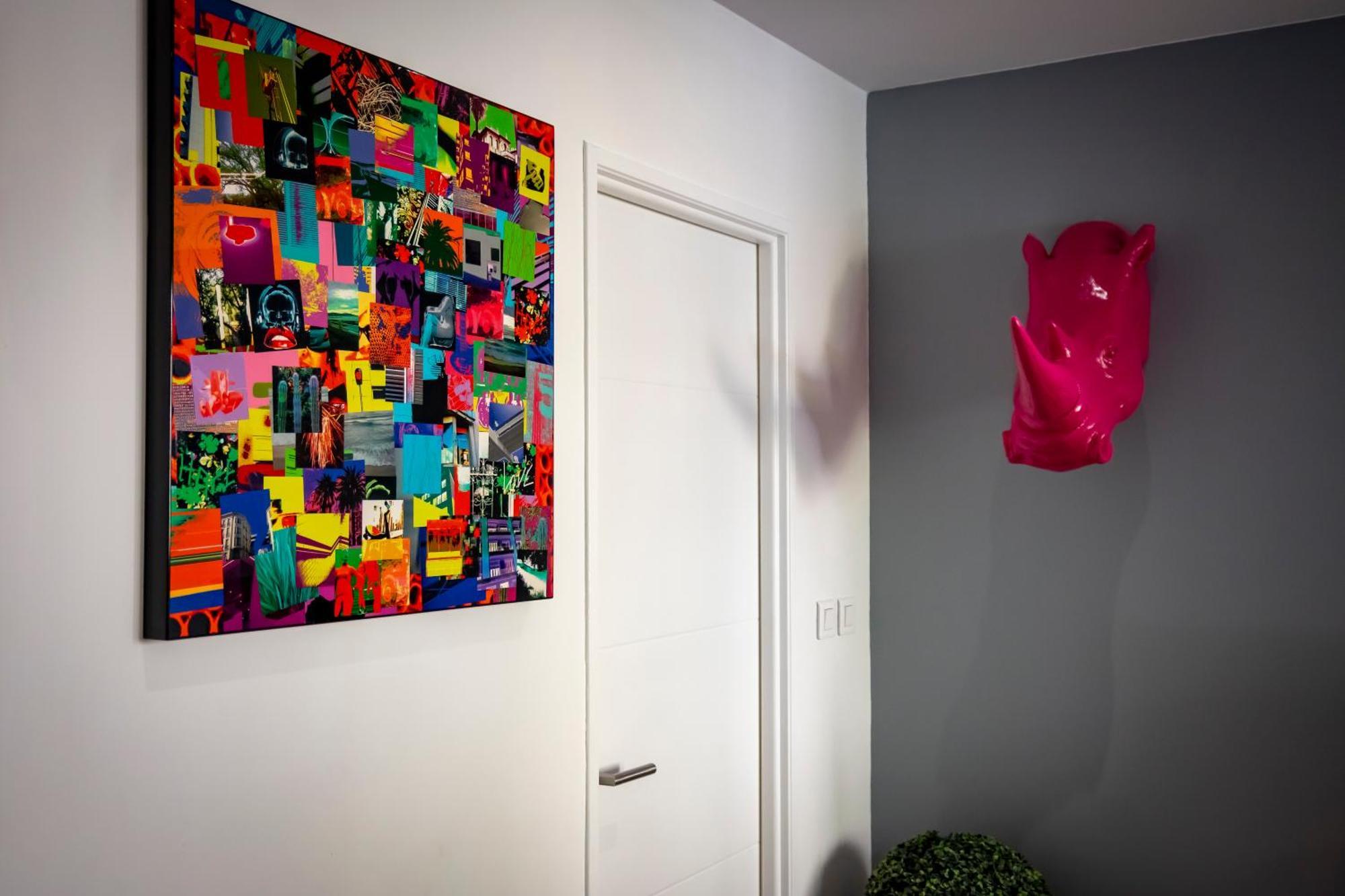 Superbe Appartement Avec Patio Nîmes Exteriör bild